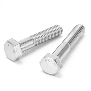 สแตนเลสสตีลHexสกรูM33-M52เกรดA4-80 Hex Bolt BoltและNut