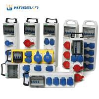 Boîte de jonction industrielle portable personnalisée, étanche IP66, ABS/PC, CE ROHS, anti-poussière, multi-prises, protection contre les fuites