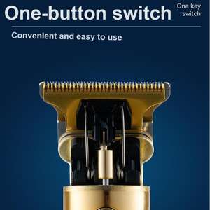 Tondeuse Électrique Rechargeable <span class=keywords><strong>Rétro</strong></span> Affichage Numérique Incontournable pour la Sculpture <span class=keywords><strong>Rétro</strong></span> Pompadour Coiffures Nouveau Électrique Électrique - Product Image 6