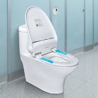 Machine de fabrication de couvre-sièges de toilette jetables, hygiéniques et automatiques de haute qualité NAVISANI NS100C3