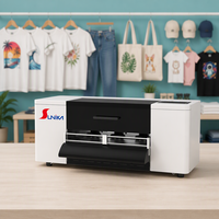 Machine d'impression DTF intelligente avec circulation d'encre blanche, écran tactile intelligent pour la personnalisation de t-shirts, idéale pour les petites entreprises