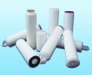 10 Inch PP Pleated <b>Filter</b> <b>Cartridge</b> with Stainless Pressure Vessel 0.1-100m Micron Rate 65mm Outer Diameter - Product Image 1