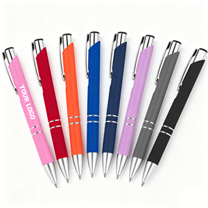 Custom Logo Metal Ballpoint <b>Pen</b> Laser Carving for Education & Welcome Gifts Advertising Promotional - Product Image 1