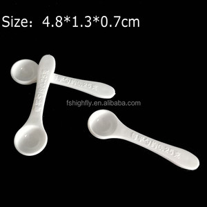 Minicuchara de plástico para medicina, polvo y sal, 0,36 ml, 0,25 ml, 0,5 ml - Product Image 4