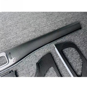 Finitions intérieures de haute qualité pour GLS X167 2019-2023, décorations intérieures de voiture GLS, bandes de garniture intérieures en fibre de carbone. - Product Image 2