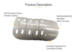 Metatarso de acero para hombres personalizados Bota de seguridad de protección industrial - Product Image 4
