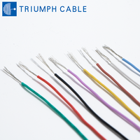 Kabel Silikon UL3132 Tahan Suhu Tinggi, Fleksibel, Berinti Tembaga Terpilin 16-28AWG untuk Peralatan Industri
