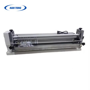 Máquina semiautomática para encolar cartón Nantong modelo 720, 700 mm de ancho, 220 voltios, para fabricación de cajas - Product Image 3