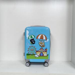 Maleta portátil para <span class=keywords><strong>adolescentes</strong></span> con logotipo estampado UV, equipaje ligero, cartón <span class=keywords><strong>de</strong></span> <span class=keywords><strong>viaje</strong></span>, bolsas lisas, maleta con ruedas, equipaje - Product Image 1