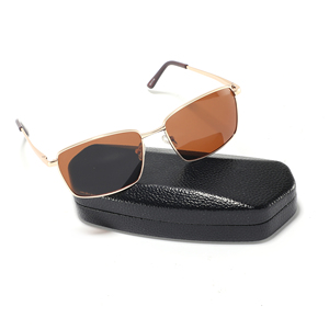 Gafas de Sol con Lentes Polarizadas y Marco Cuadrado, Moda 2025, Unisex, Marco Pequeño, Protección UV400 - Product Image 4