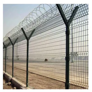 358 Fence Anti Climb Mesh Security Fence Panel Galvanized Fence Prison Security Mesh Panel