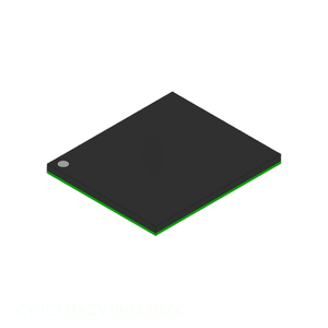 ชิ้นส่วนวงจรอิเล็กทรอนิกส์หน่วยความจำ CY7C1314CV18-167BZC 165 LBGA - Product Image 1