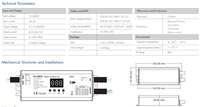 Skydance NOUVEAU D4-WPS IP67 Décodeur DMX512 & RDM étanche 4 canaux Contrôleur de bande LED DMX RGBW à tension constante