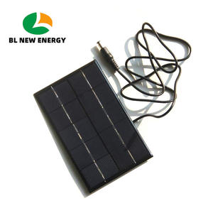 Портативное поликристаллическое кремниевое зарядное устройство 1,9 Вт 5 В 88*142 мм постоянного тока для садового освещения - Product Image 1