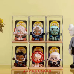 Thời trang mới giá rẻ sưu tầm hành động con số Stackable búp bê hiển thị đứng rõ ràng con số hiển thị trường hợp với khe cắm thẻ ID - Product Image 6