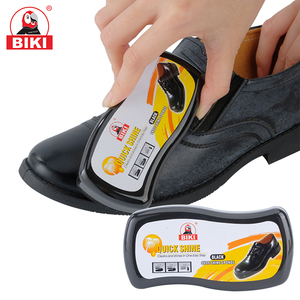 Crème à Cirer les <span class=keywords><strong>Chaussures</strong></span> 2-en-1 NOUVEAUTÉ, Motif Crème, Rénovation de Couleur OEM, <span class=keywords><strong>Nettoyant</strong></span> Cuir Lustrant avec Éponge - Product Image 1