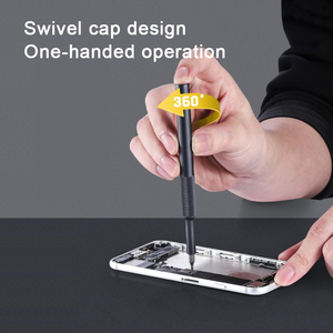 Ensemble de tournevis de précision électromagnétique professionnel 153-en-1, batterie lithium-ion, couple maximal de 0,35 N.m, moteur à balais 200 tr/min - Product Image 6
