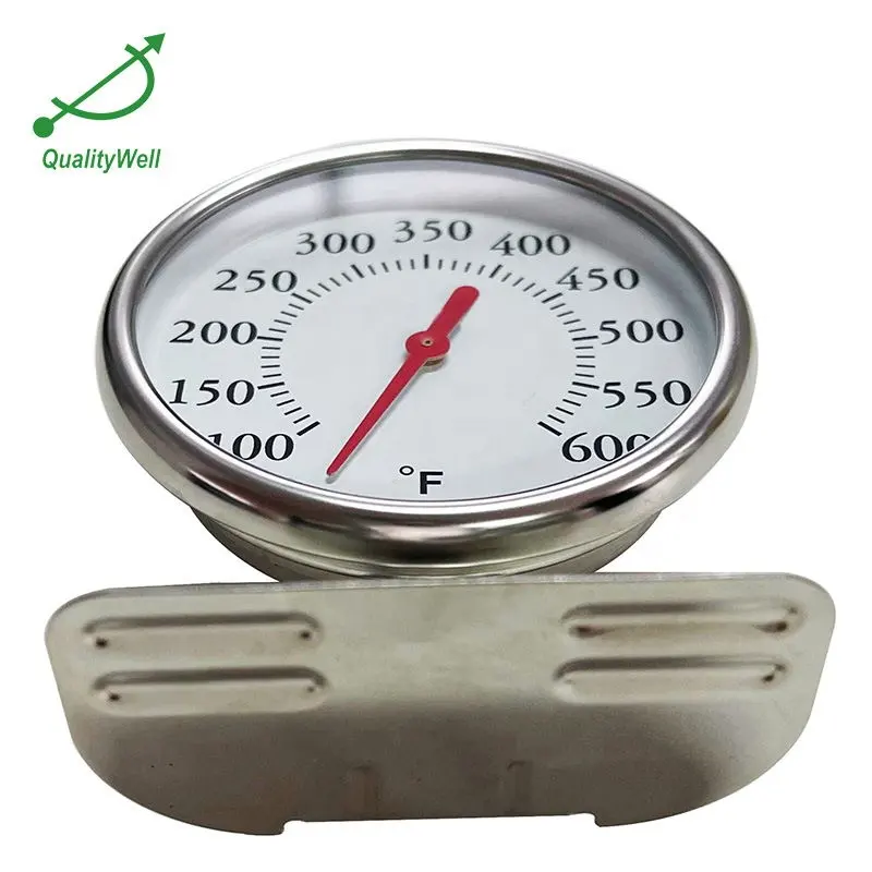 Pengukur termometer rumah tangga Dial BBQ Bimetal dapur