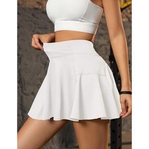 Jupe de tennis plissée pour femme FOXA, taille haute avec poches, séchage rapide, idéale pour le golf, l'entraînement et la course à pied - Product Image 2