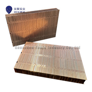 ครีบระบายความร้อนทองแดง 70x45x8 มม. 51x50x46 มม. สำหรับโปรเจคเตอร์ สเปกโตรมิเตอร์ โน้ตบุ๊ก - Product Image 1