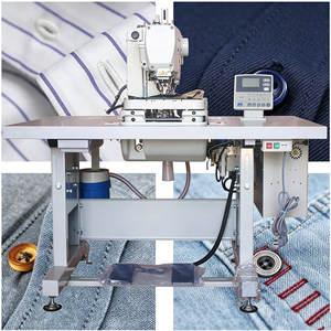 Machine à coudre industrielle pour boutonnières, prix de vente directe, machine à boutonnières à point noué à entraînement direct en stock - Product Image 4
