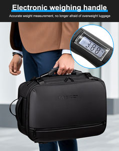 男性用大容量60Lエアバッグ真空バックパックUSB防水スタイリッシュな旅行バッグビジネス旅行用新しい荷物重力ハンドル - Product Image 2