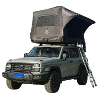Tente de toit de voiture gonflable imperméable, légère et portable, pour le camping familial en plein air, pour SUV, voitures Jeep