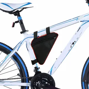 Alta Qualidade Esporte Bicicleta Triângulo Guiador Saddle Bag Bike Frame Ciclismo Ferramenta Pouch Storage Travel Riding Bag