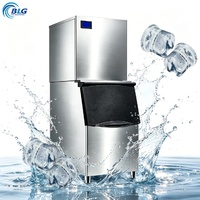 Machine à glace cylindrique commerciale BLG, glace transparente, glace gourmet, prix de gros usine, nettoyage automatique