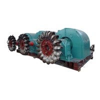 50kw 200kw Mini kecil Francis Pelton Kaplan Turgo Off-grid mikro Kaplan Hydro turbin air untuk dijual