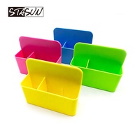 Support magnétique puissant pour stylos, organisateur de marqueurs effaçables à sec en plastique pour tableau blanc, boîte de rangement peu encombrante pour bureau et école