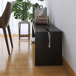 Banco <span class=keywords><strong>de</strong></span> <span class=keywords><strong>madera</strong></span> maciza <span class=keywords><strong>de</strong></span> diseño moderno nórdico, mesa <span class=keywords><strong>de</strong></span> comedor Simple y taburete <span class=keywords><strong>de</strong></span> tablero largo, taburete <span class=keywords><strong>de</strong></span> entrada <span class=keywords><strong>para</strong></span> <span class=keywords><strong>cama</strong></span> <span class=keywords><strong>de</strong></span> troncos, taburete <span class=keywords><strong>para</strong></span> cambiar zapatos - Product Image 3