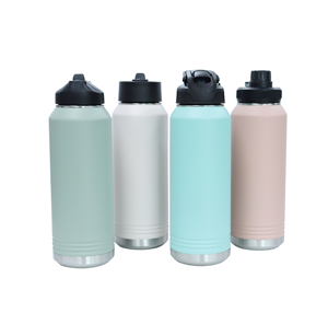 Bouteille d'eau isotherme Topnovo 2025 à double paroi sous vide 32oz pour le sport, avec différents couvercles, vente en gros, personnalisable - Product Image 4