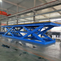 Plateforme de travail à ciseaux électrique fixe hydraulique robuste Daailift pour entrepôt, 2000x1200mm, 30-40s, avec certification CE