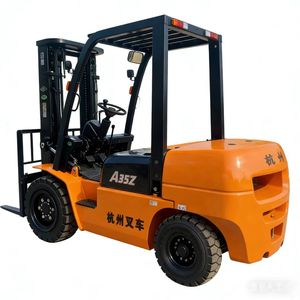 <strong>Used</strong> Diesel <strong>Forklift</strong> Hangzhou A35Z 3.5 <strong>Ton</strong> Multifunctional High Efficiency <strong>Forklift</strong> in Good Condition for Retail Use - Product Image 1