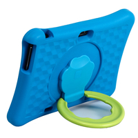 Tablette éducative Android 10 pouces MTK6737 pas chère avec étui EVA, 3 Go 32 Go, pour jeux et apprentissage des enfants
