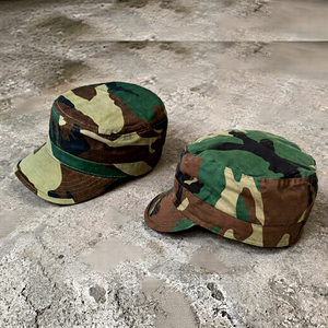 Casquette de patrouille camouflage 5 panneaux à dessus plat, casquettes de sport unisexe décontractées pour adultes, impression numérique sergé, toutes saisons - Product Image 1