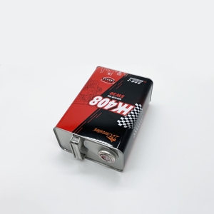 Boîte en fer blanc rectangulaire de 4 L avec logo personnalisé pour le stockage d'huile moteur - Product Image 3