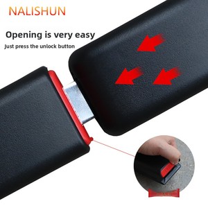 Extensor de Cinturón de Seguridad para Auto, Dispositivo de Bloqueo de 3 Puntos, ABS + Cabezal Metálico, Inserto de Seguridad, Hebilla de Bloqueo - Product Image 4