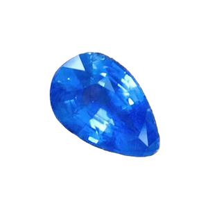 Commercio all'ingrosso 1.74ct Sri Lanka naturale fiordaliso blu zaffiro non riscaldato preziosa pera <span class=keywords><strong>taglio</strong></span> pietra sciolta per gioielli - Product Image 1