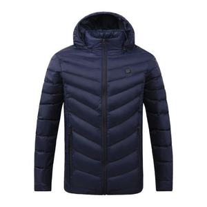 Veste matelassée auto-chauffante personnalisée avec batterie, veste chauffante USB pour homme, hiver - Product Image 5