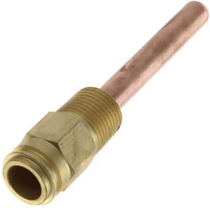 121371A <strong>Aquastat</strong> 1/2"-3/4" Inch Female NPT Thread Well with Clamp - Product Image 4