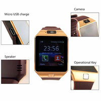 Montre Intelligente Dz09 Android Avec Carte SIM 2G, Caméra, Wi-Fi et Mémoire Bluetooth