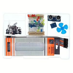 Kit robotique complet Dongheng Electronics, kit d'apprentissage pour débutants pour Arduino Uno R3, plateau d'expérimentation MB120, kit de projet éducatif - Product Image 3