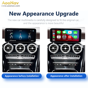 Linux-System Mirror-Link-<span class=keywords><strong>Box</strong></span> fü<span class=keywords><strong>r</strong></span> Benz NTG 5.0/<span class=keywords><strong>5.1</strong></span> Kabelloses Apple CarPlay Stereo OEM-Bildschirm-Upgrade Autoradio-Adapter - Product Image 3