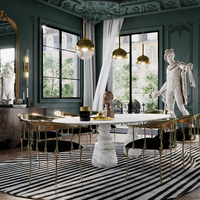 Chaise d'appoint en laiton plaqué argent, design moderne, faite à la main, avec assise en velours, pour salle à manger et salon
