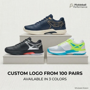 Zapatillas de Pickleball de Alto Rendimiento con Punta Ancha, Logotipo Personalizado, Parte Superior de Fibra de Carbono, Zapatillas de Pádel para Deportes de Equipo Profesionales - Product Image 4