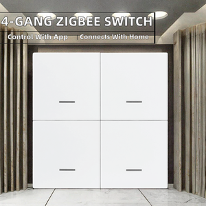 Controlador <span class=keywords><strong>de</strong></span> Botones Inteligente Haozee ZigBee <span class=keywords><strong>de</strong></span> 4 Canales y 12 Escenas, Diseño <span class=keywords><strong>de</strong></span> Barra, Batería USB, <span class=keywords><strong>Control</strong></span> por Aplicación, DeCONZ, Zigbee2mqtt, Home Assistant - Product Image 2