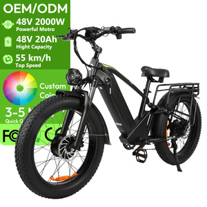 Bicicleta Eléctrica de 1000W+1000W 48V Certificada para Adultos, Envío Rápido en 2 Días desde Almacén en EE. UU. - Product Image 1