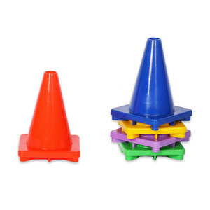 กรวยจราจร Acer PVC น้ำหนัก 0.15 กก. สีปรับแต่งได้ ป้ายเตือนความปลอดภัยบนท้องถนน - Product Image 2